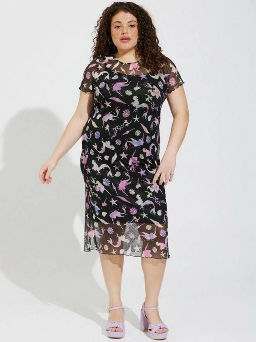 NWT Torrid Disney Little Mermaid Dress